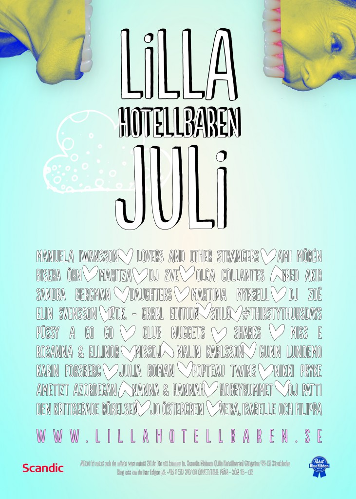 LILLA HOTELLBAREN_Affisch_Juli